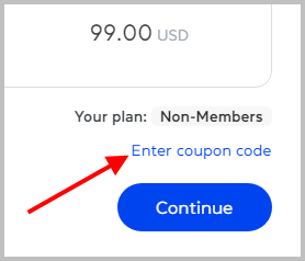 Promo Code Entry